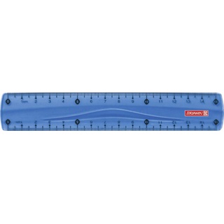 Brunnen Lineal Colour Code | 15 cm, azur