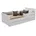80 160 Holz weiß rosa