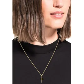 Amor Kreuzanhänger Gold 375