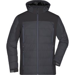 James & Nicholson Hybrid Thermojacke, black, S