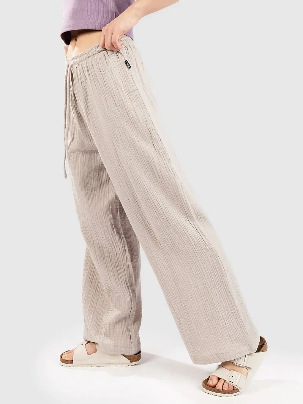 Blue Tomato Long Linen Hose sand Gr. L