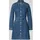 Tom Tailor Jeanskleid Mini Blusenkleid Blau 36
