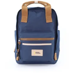 Cityrucksack NATIONAL GEOGRAPHIC "Legend", Gr. B: 27.00cm, blau, Nylon, Rucksäcke, mit vielen Funktionen