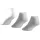 adidas Cushioned Low-Cut Socken 3er Pack White / Black 46-48