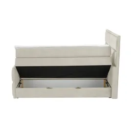 Möbel Kraft Boxspringbett 197 x 136 cm Beige