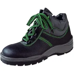 Bau-Schnürstiefel 39000, Gr. 47, schwarz/grau, Leder, S3, SRA, EN20345