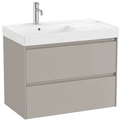 Roca Ona Waschtischunterbau 80 cm mit 2 Schubladen A857631510, Badmöbel,