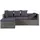 vidaXL Garten-Lounge-Set grau 43956