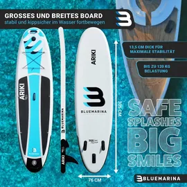 BLUEMARINA SUP Board Ariki 305 x 76 x 13,5 cm Bunt