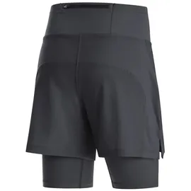 Gore Wear R5 2in1 Shorts Schwarz XS