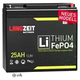 LANGZEIT Batterien LiFePO4 25Ah 12V Lithium Batterie