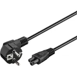 goobay 44877, 3 m, Netzstecker Typ F, C5-Koppler, 250 V, 2.5 A