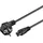goobay 44877, 3 m, Netzstecker Typ F, C5-Koppler, 250 V, 2.5 A