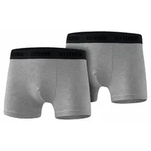 Erima Basic Boxershorts grau melange XL 2er Pack