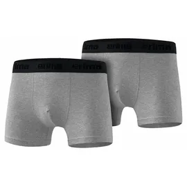 Erima Basic Boxershorts grau melange XL 2er Pack