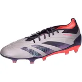 Adidas Predator Elite FG Platinum Metallic / Aurora Black / Carbon 45 1/3