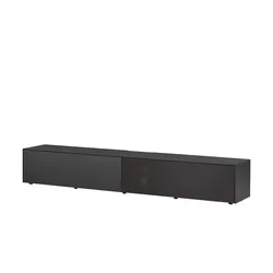 TV-Lowboard  Stream Premium , schwarz , Maße (cm): B: 240 H: 36 T: 43.0
