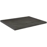 VCM Arbeitsplatte Esilo 80 x 2,8 x 60 cm anthrazit