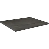 VCM Arbeitsplatte Esilo 80 x 2,8 x 60 cm anthrazit