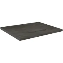 VCM Arbeitsplatte Esilo 80 x 2,8 x 60 cm anthrazit