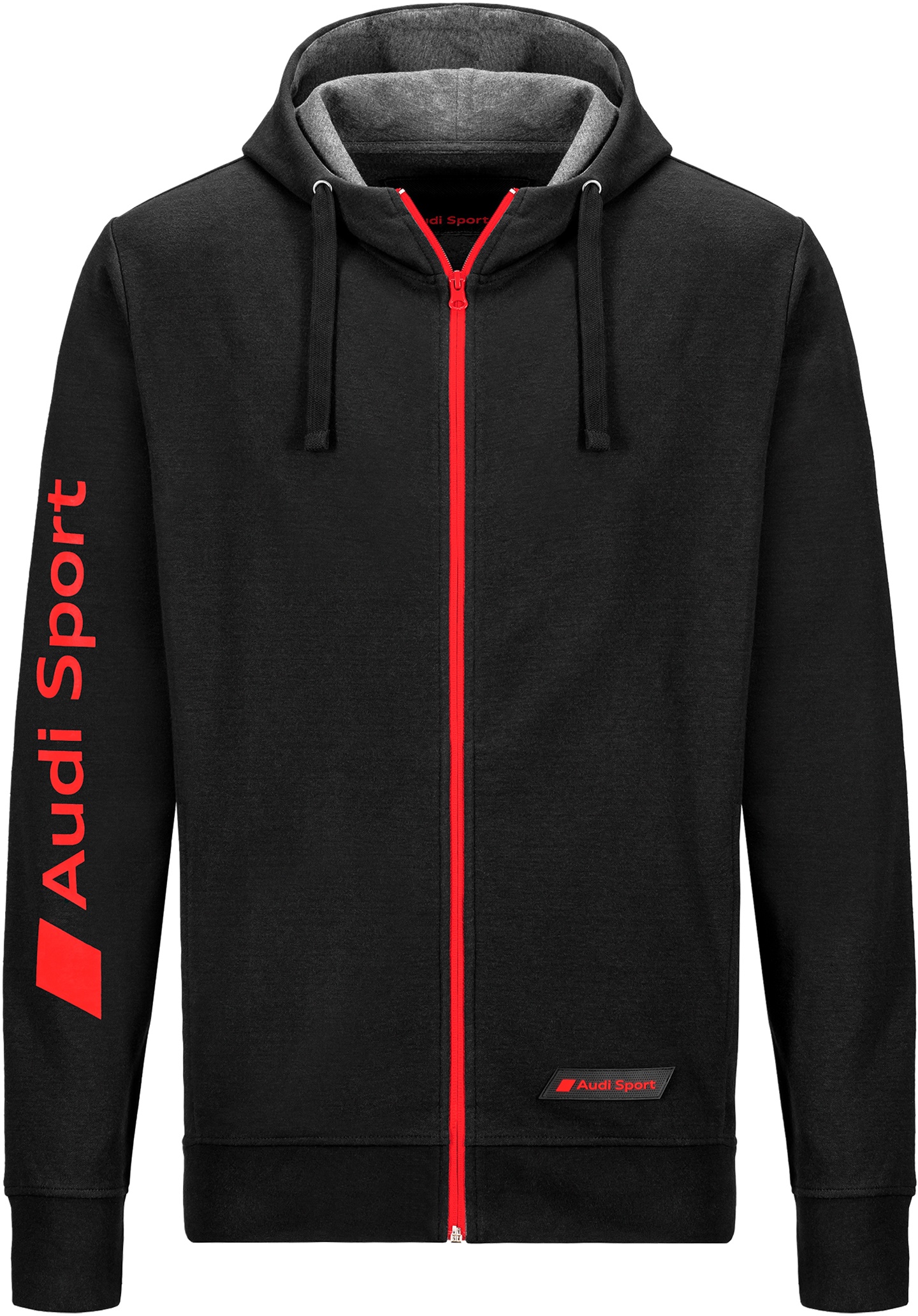 Audi Sport Sweatjacke Herren Größe XL schwarz Kapuzen-Sweatshirt 3132001805