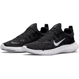 Nike Free Run 5.0 Herren in black-white dk smoke grey 42,5