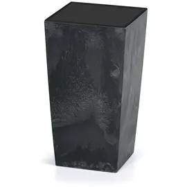 Prosperplast Urbi Square Beton Effect 32,5 x 32,5 x 61 cm anthrazit