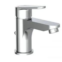 Schütte Waschtischarmatur Chrom FUTURA DVGW Wasserhahn Waschbeckenarmatur