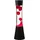 Licht-Erlebnisse Lavalampe Rot Schwarz 39 cm