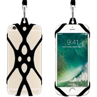 KGDUYC 1 Stück Handy Lanyard mit Handyring, Silikon Handykette Universal Zum Umhängen Handy band Schlaufe Handy Kordel ,Handyschnur handyhalterung wandern,handykette universal,handy sicherung