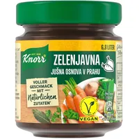 Knorr Gemüse Bouillon im Glas mit vollem Geschmack und mit natürlichen Zutaten 136 g