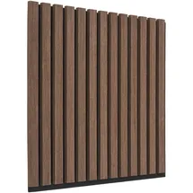 House Nordic Akustikpaneel Walnuss 2 St. 52 x 52 x 2,2 cm