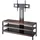 pro.tec Stockholm TV-Rack 120x40x50cm Schwarz/Eiche Matt/Stahl