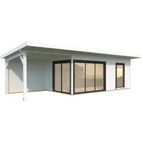 Palmako Gartenhaus Andrea 17,1+7,9 m2 mit Schiebetür - 44