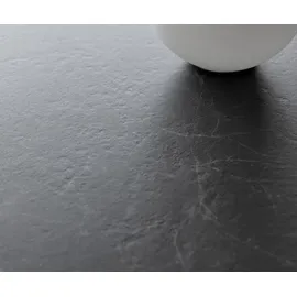 DeLife Esstisch Edge 300x100 Keramik Laminam®Nero Greco Anthrazit Estelar rund Edelstahl