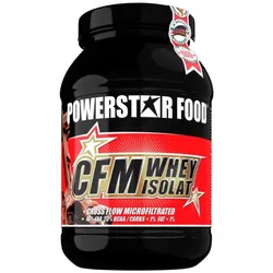 Powerstar Food - CFM Whey Protein Isolat - 1000g Dose Geschmacksrichtung Neutral