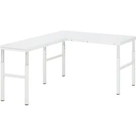 Rau Arbeitstisch Melamin 1000x700x650-1000mm grau