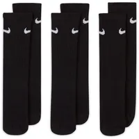 Nike Everyday Cushioned Crew-Trainingssocken Black/White 38-42