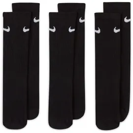 Nike Everyday Cushioned Crew-Trainingssocken Black/White 38-42