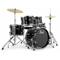 Pearl Roadshow Drumset - Jet Black - Schlagzeug