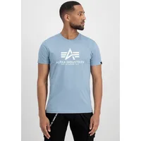 Alpha Industries Basic T-Shirt«, Gr. M, greyblue,