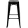 Proregal Barhocker 43 x 77 x 43 cm Schwarz