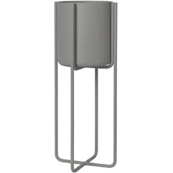 blomus Pflanztopf Kena Stahl Grau 22 cm