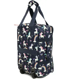BORDLITE Kindertrolley Boardgepäck Underseat Unicorn dark blue
