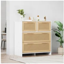 stilvora Kommode 80 x 80 x 38 cm Weiß