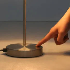 vidaXL Tischlampen Touch-Sensor Weiß 2 St.