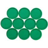 Maul Magnete grün, Kunststoff Ø 3,4 x 1,4 cm, 10 St.