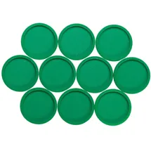 Maul Magnete grün, Kunststoff Ø 3,4 x 1,4 cm, 10 St.