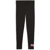 Puma Essentials 2 Color No.1 Logo Leggings Schwarz/Pink 176