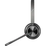 Plantronics Voyager 4320/R UC Stereo-Headset, kabellos, Geräuschunterdrückung, Schwarz
